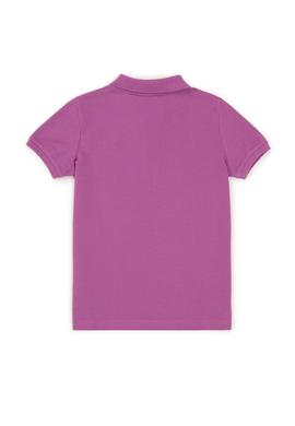 Erkek Çocuk Menekşe Polo Yaka Tişört - 50249283077