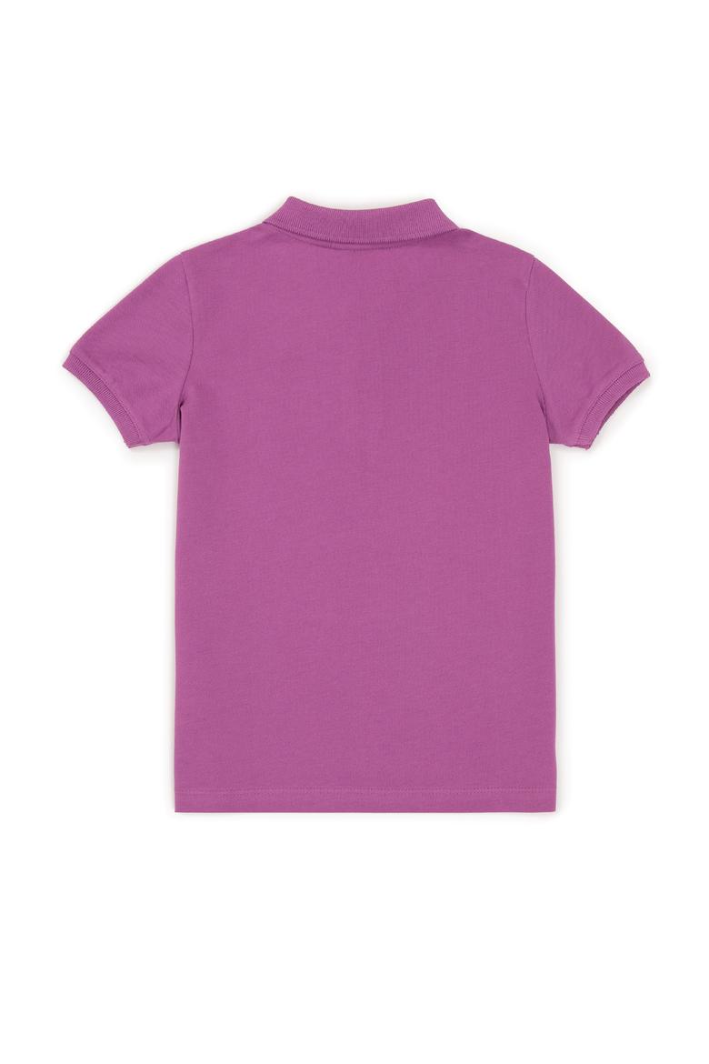 Erkek Çocuk Menekşe Polo Yaka Tişört - 50249283077