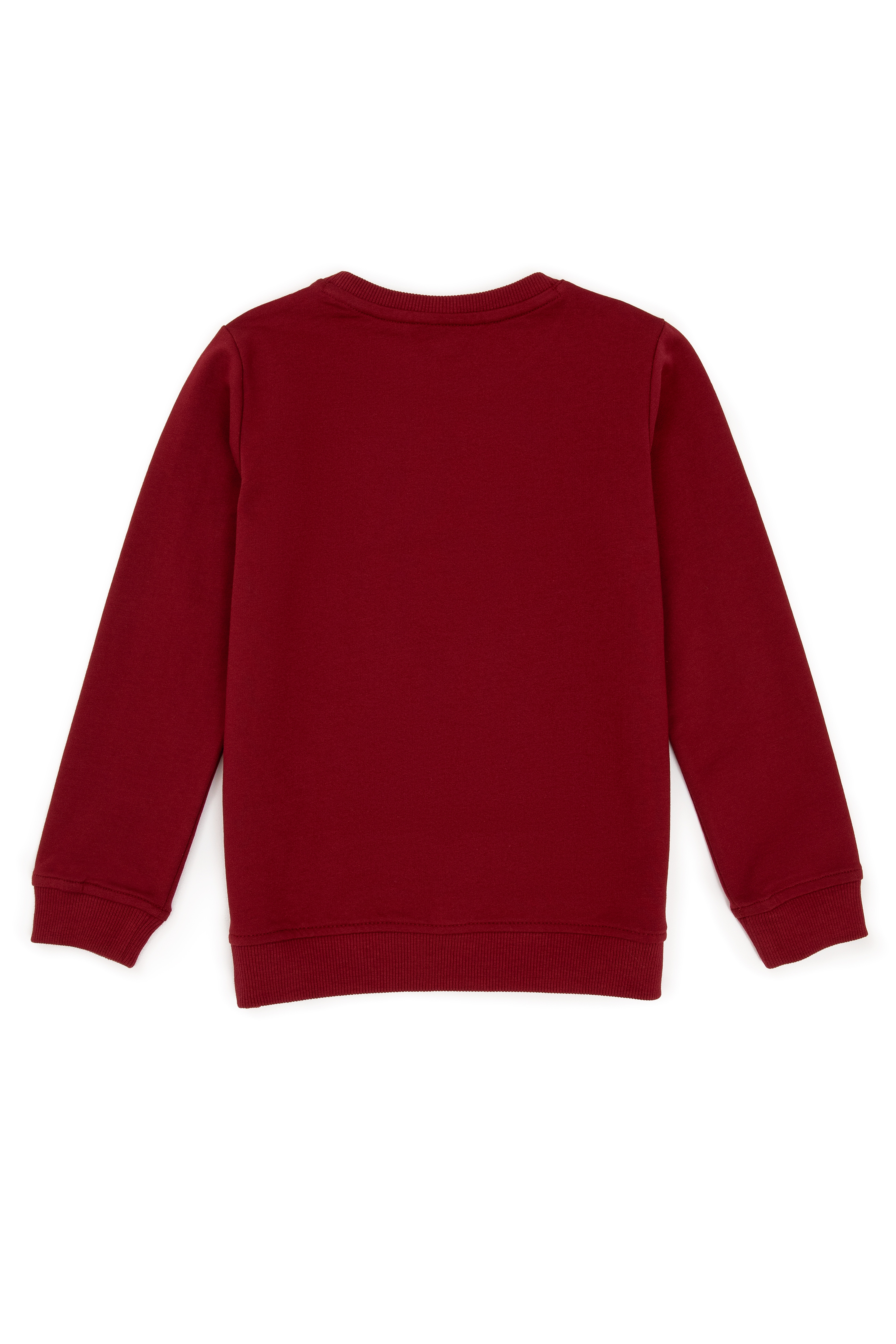 Erkek Çocuk Kırmızı Basic Sweatshirt - Image 2