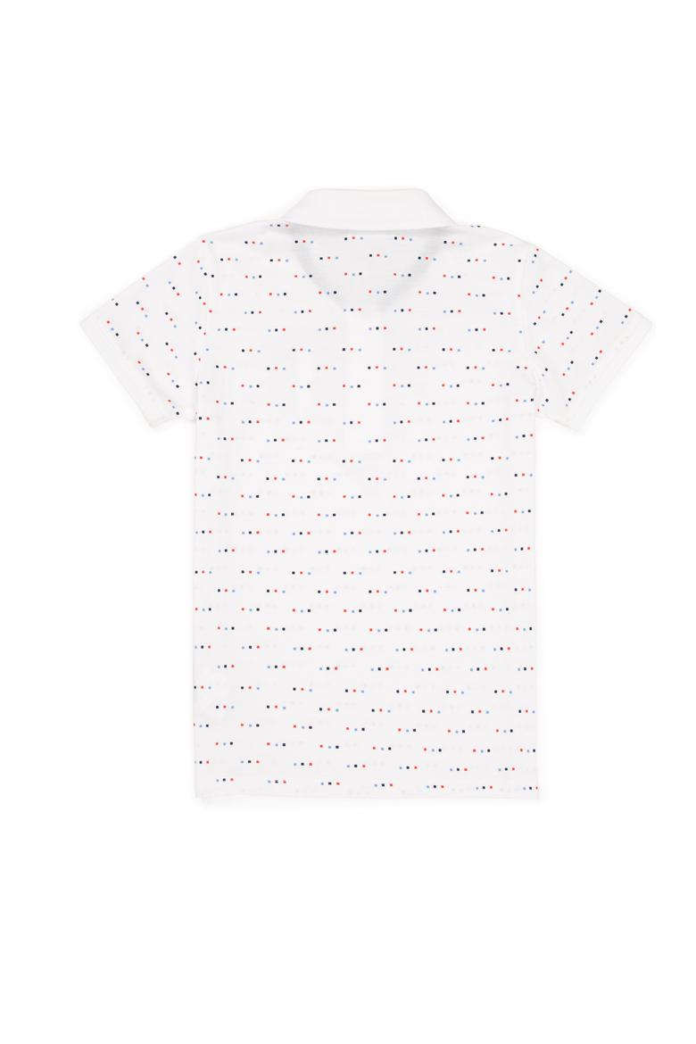 Erkek Çocuk Beyaz Polo Yaka Tişört - 50248946003