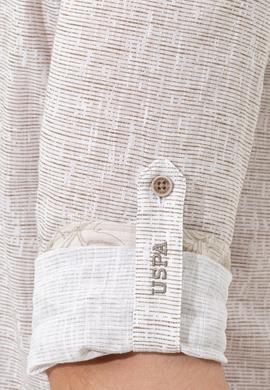 Erkek Haki Uzun Kollu Gömlek - 50246334016