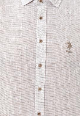 Erkek Haki Uzun Kollu Gömlek - 50246334016