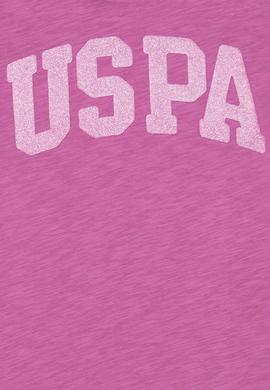 Kız Çocuk Menekşe Basic Bisiklet Yaka Tişört - 50246803155