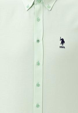 Erkek Mint Uzun Kollu Basic Gömlek - 50249490084