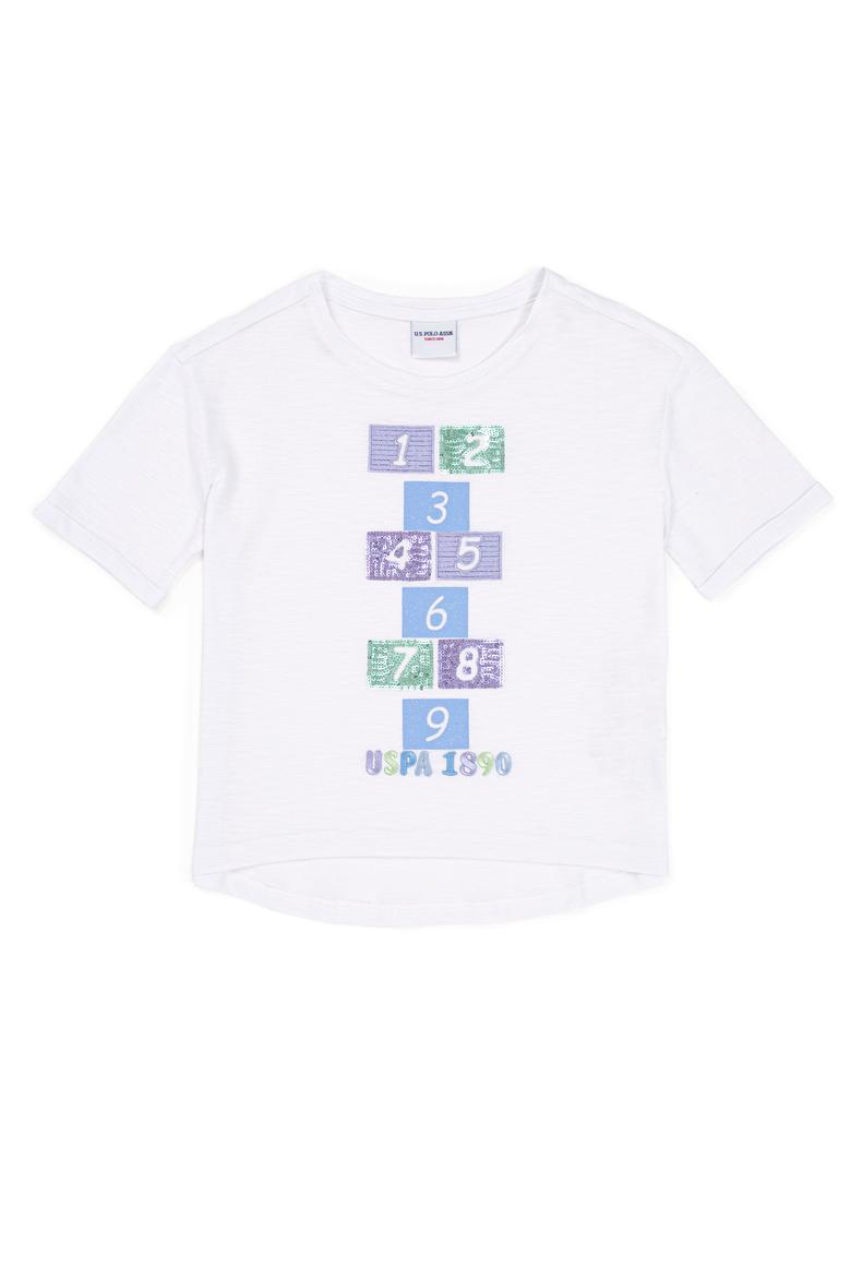 Kız Çocuk Beyaz Tişört