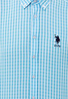 Erkek Turkuaz Uzun Kollu Gömlek - 50248122015