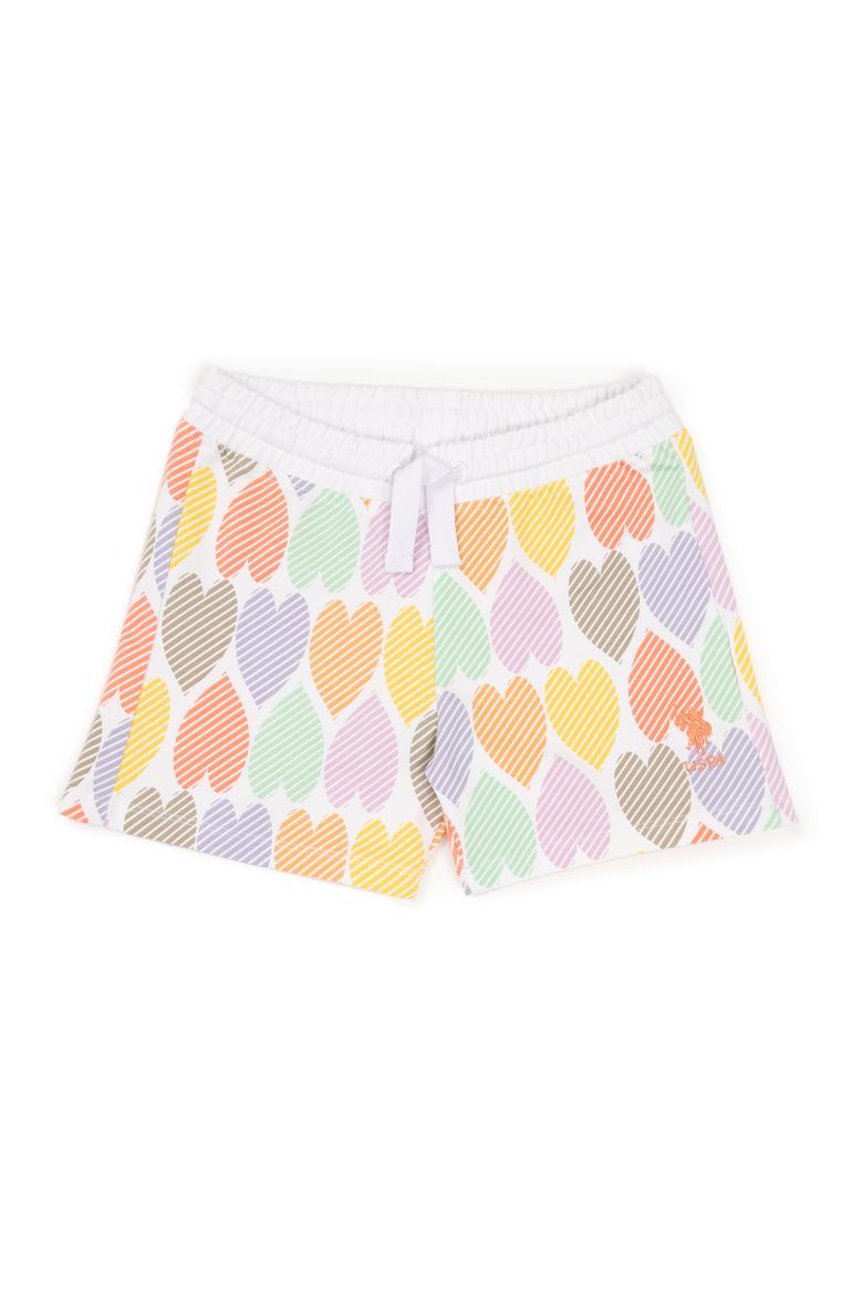 Çocuk Beyaz Örme Şort