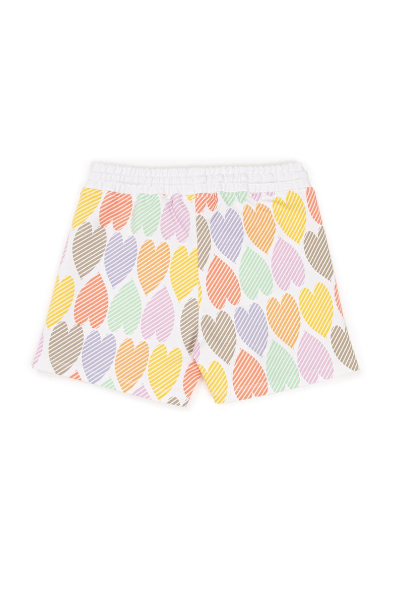 Çocuk Beyaz Örme Şort - 50247121004