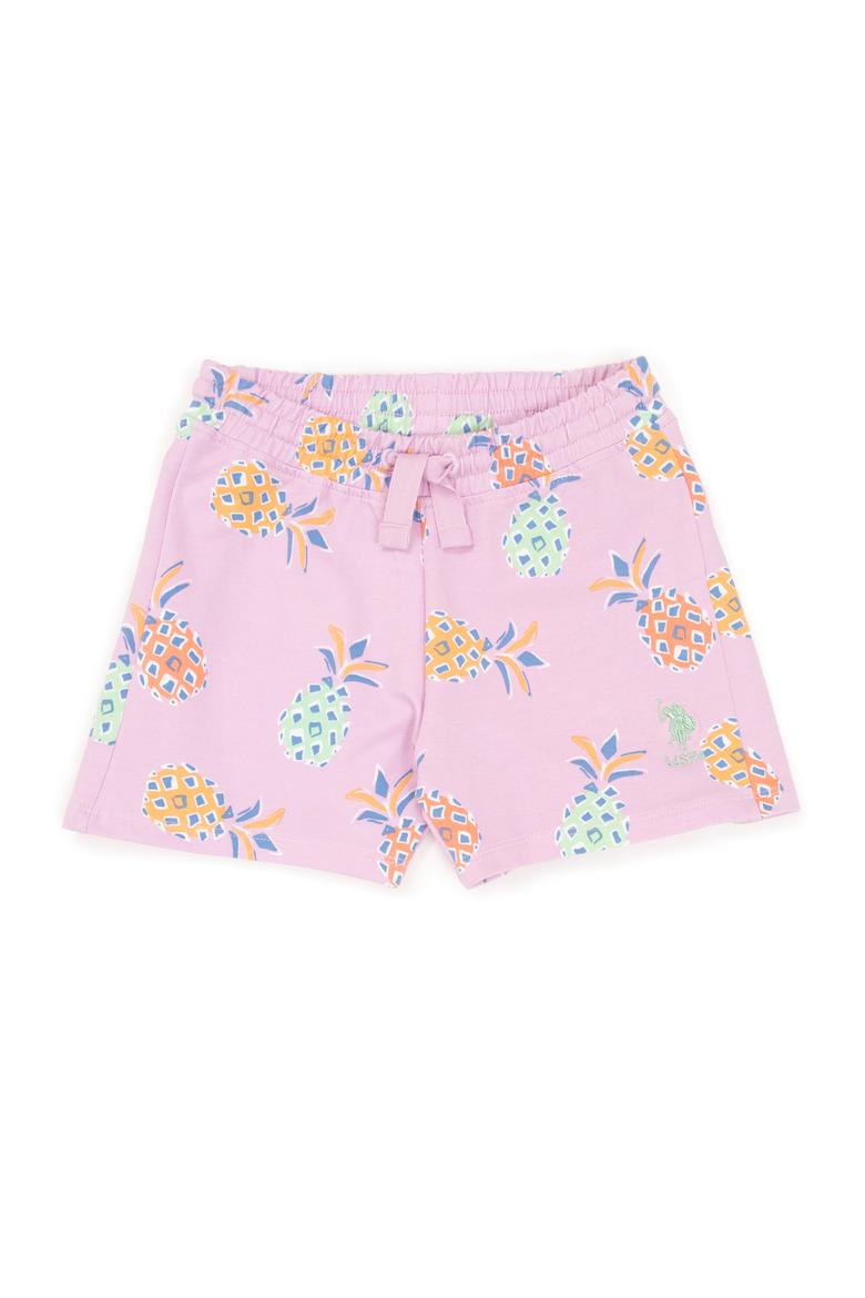 Çocuk Manolya Örme Şort