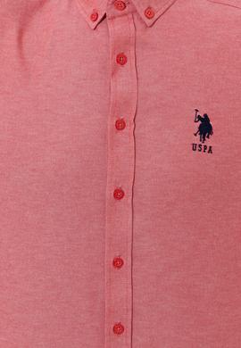 Erkek Kırmızı Uzun Kollu Basic Gömlek - 50254188032