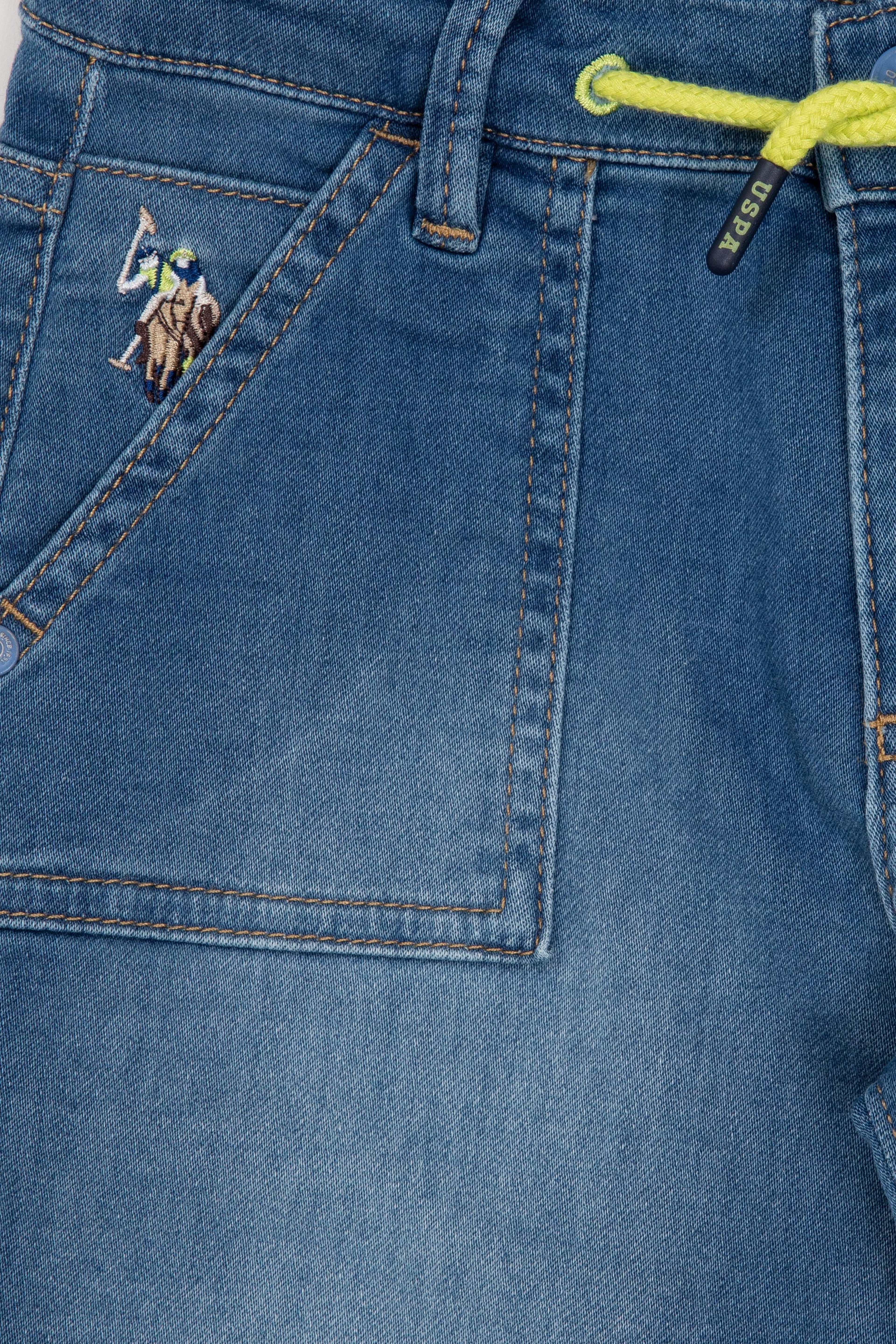 Erkek Çocuk Açık Mavi Jean Pantolon - Image 4