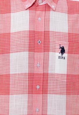 Erkek Kırmızı Kısa Kollu Gömlek - 50251765014