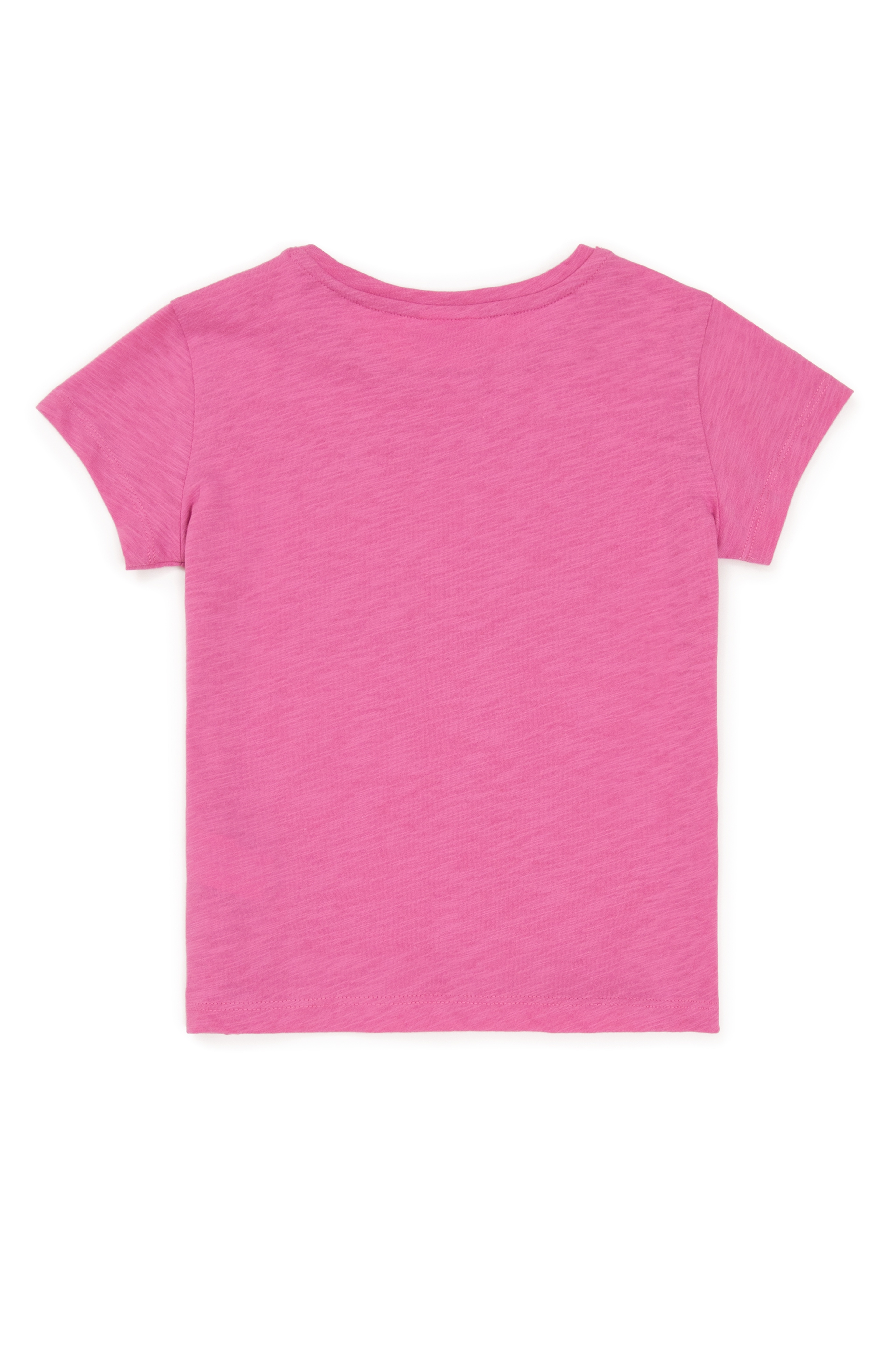 Kız Çocuk Pembe Basic Tişört