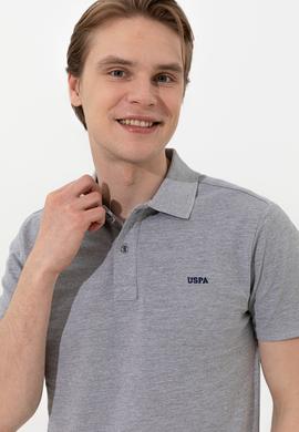 Erkek Gri Melanj Basic Tişört - 50251701079