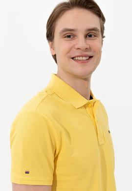 Erkek Açık Sarı Basic Tişört - 50251701254