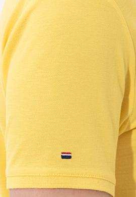 Erkek Açık Sarı Basic Tişört - 50251701254
