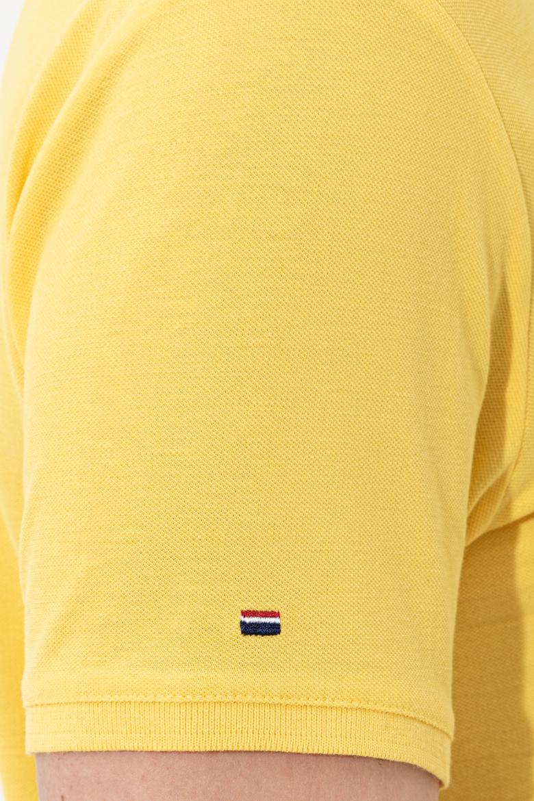 Erkek Açık Sarı Basic Tişört - 50251701254