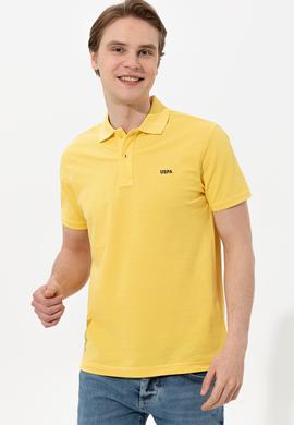 Erkek Açık Sarı Basic Tişört - 50251701254