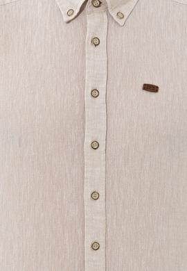 Erkek Haki Uzun Kollu Gömlek - 50246314009