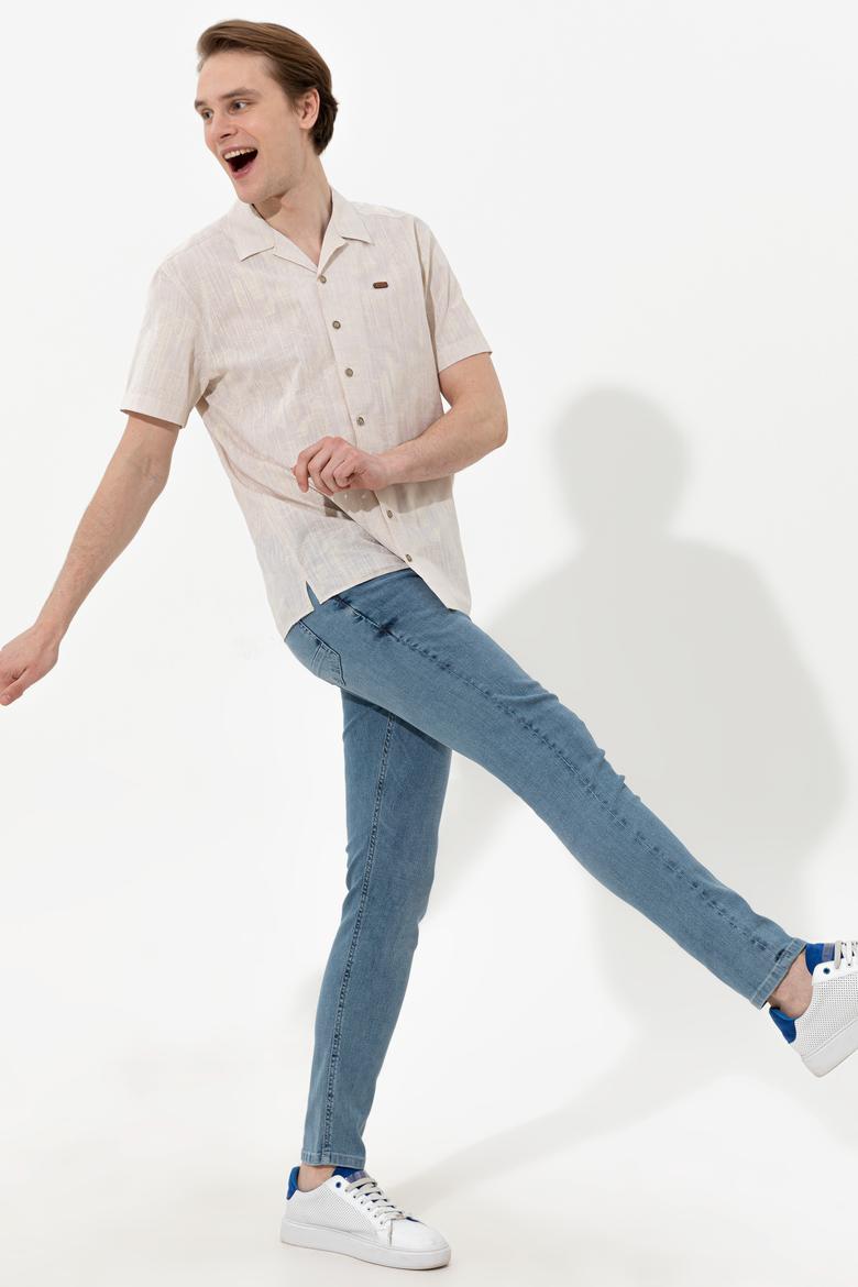 Erkek Haki Kısa Kollu Gömlek - 50246341001