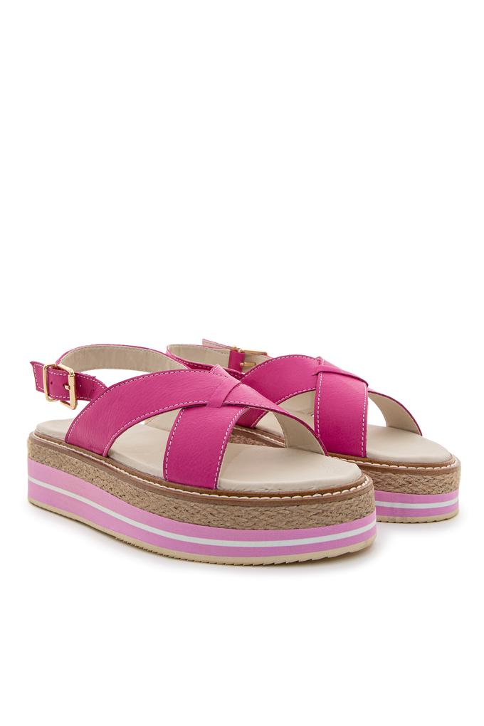 Kadın Fuşya Sandalet