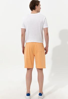 Erkek Turuncu Örme Şort - 50246596035