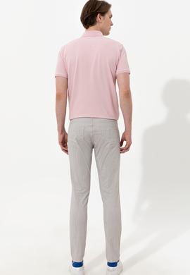 Erkek Açık Gri Kanvas Pantolon - 50246103003