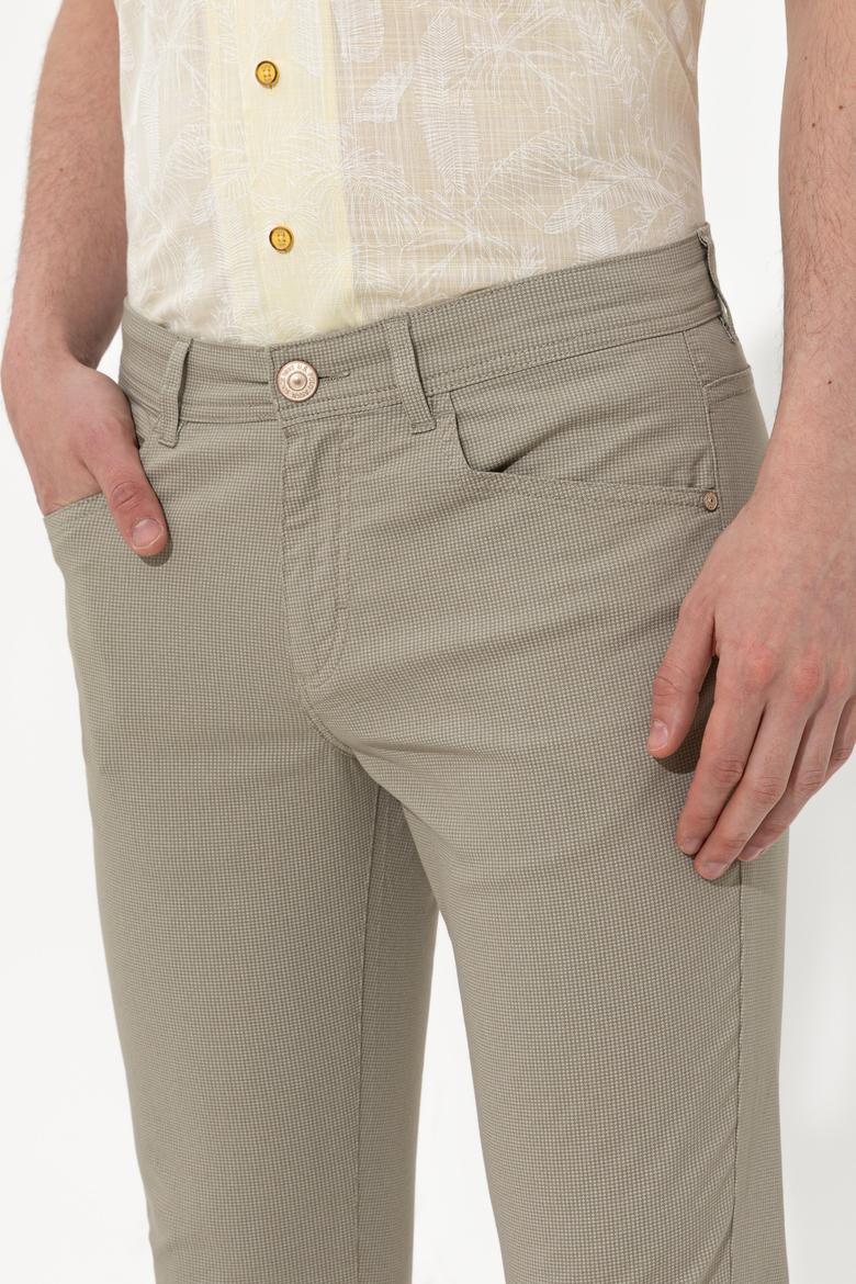 Erkek Haki Kanvas Pantolon - 50246103011