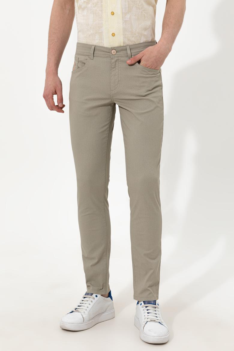 Erkek Haki Kanvas Pantolon - 50246103011