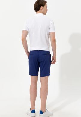 Erkek Mavi Dokuma Şort - 50246140057