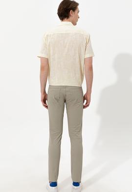Erkek Haki Kanvas Pantolon - 50246103011