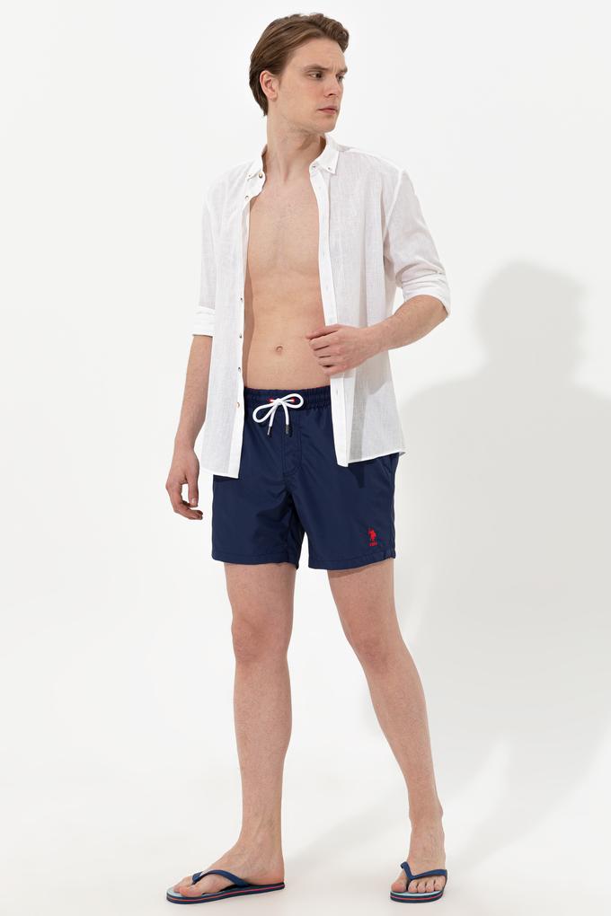 Erkek Lacivert Deniz Şortu