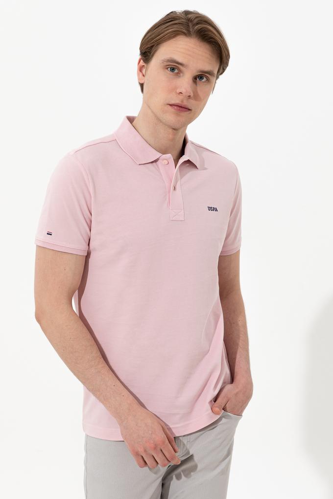 Erkek Pudra Basic Tişört