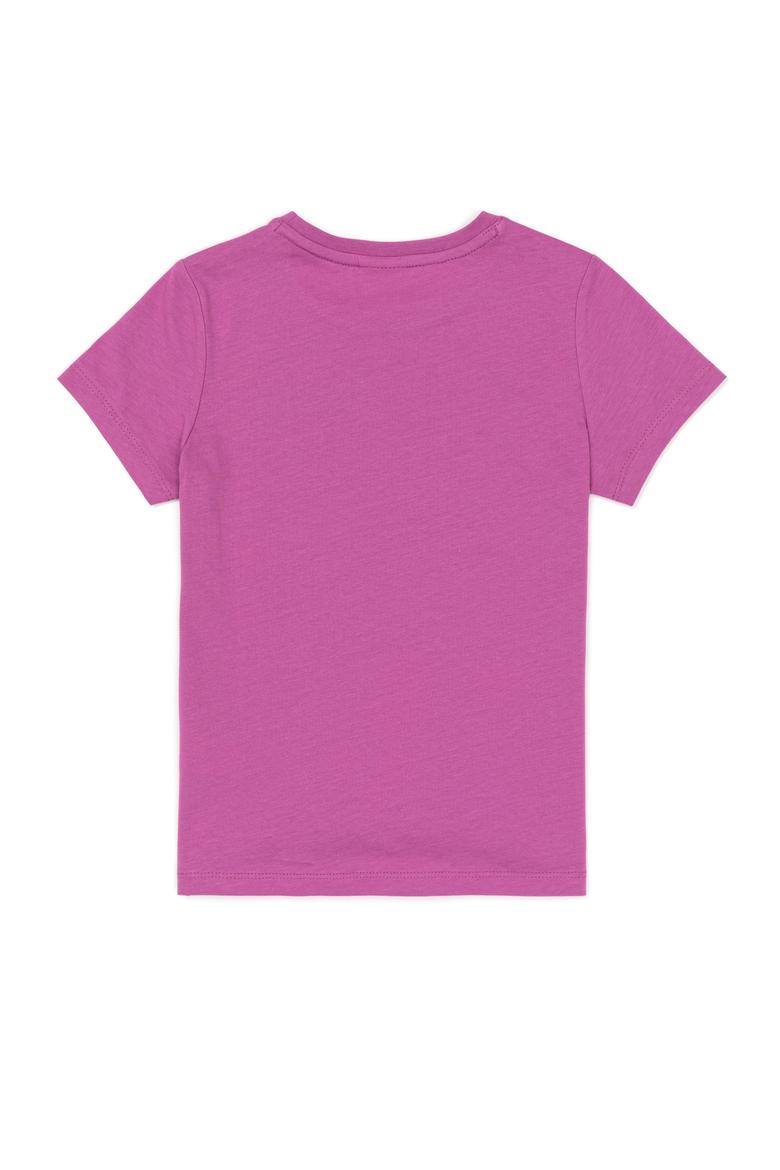 Erkek Çocuk Menekşe Bisiklet Yaka Tişört - 50247351058