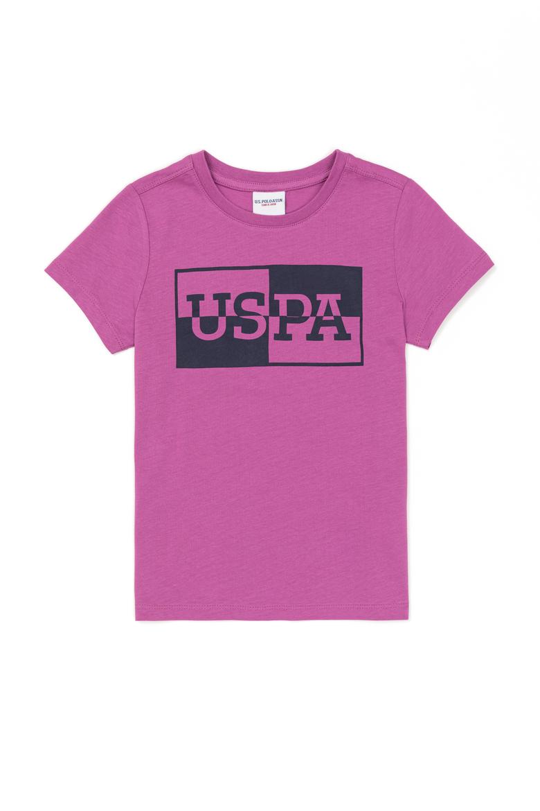 Erkek Çocuk Menekşe Bisiklet Yaka Tişört - 50247351058