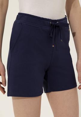 Kadın Lacivert Örme Şort - 50253134007