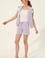 Kadın Lila Örme Şort