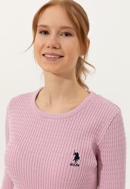 Kadın Manolya Basic Kazak - 50255658078