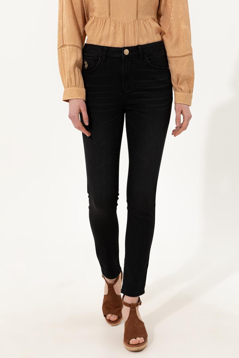 Kadın Siyah Jean Pantolon - 50246915001