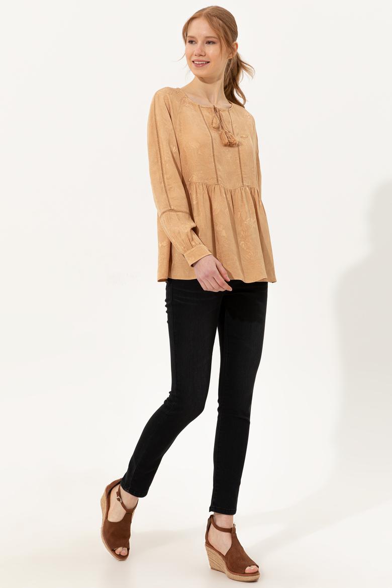 Kadın Siyah Jean Pantolon - 50246915001