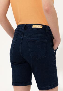 Kadın Mavi Jean Şort - 50249621002