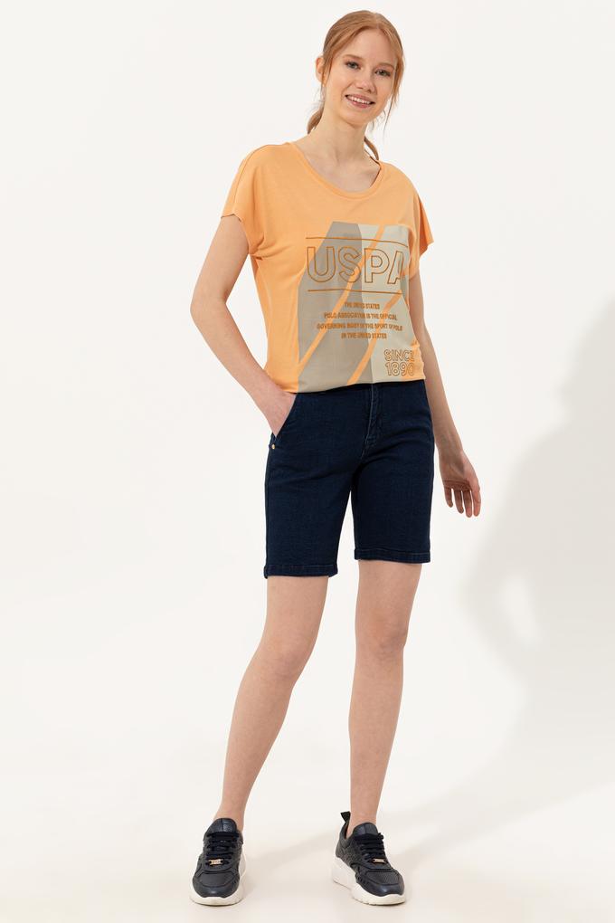 Kadın Mavi Jean Şort