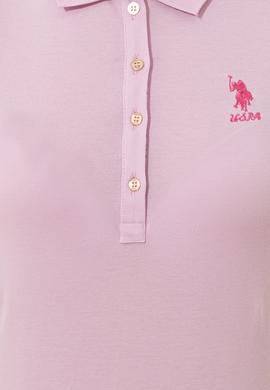 Kadın Manolya Basic Polo Yaka Tişört - 50246287087