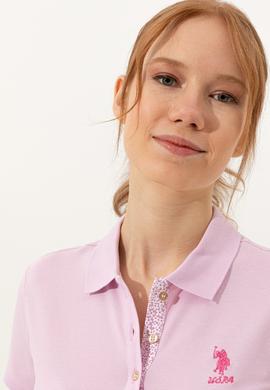 Kadın Manolya Basic Polo Yaka Tişört - 50246287087