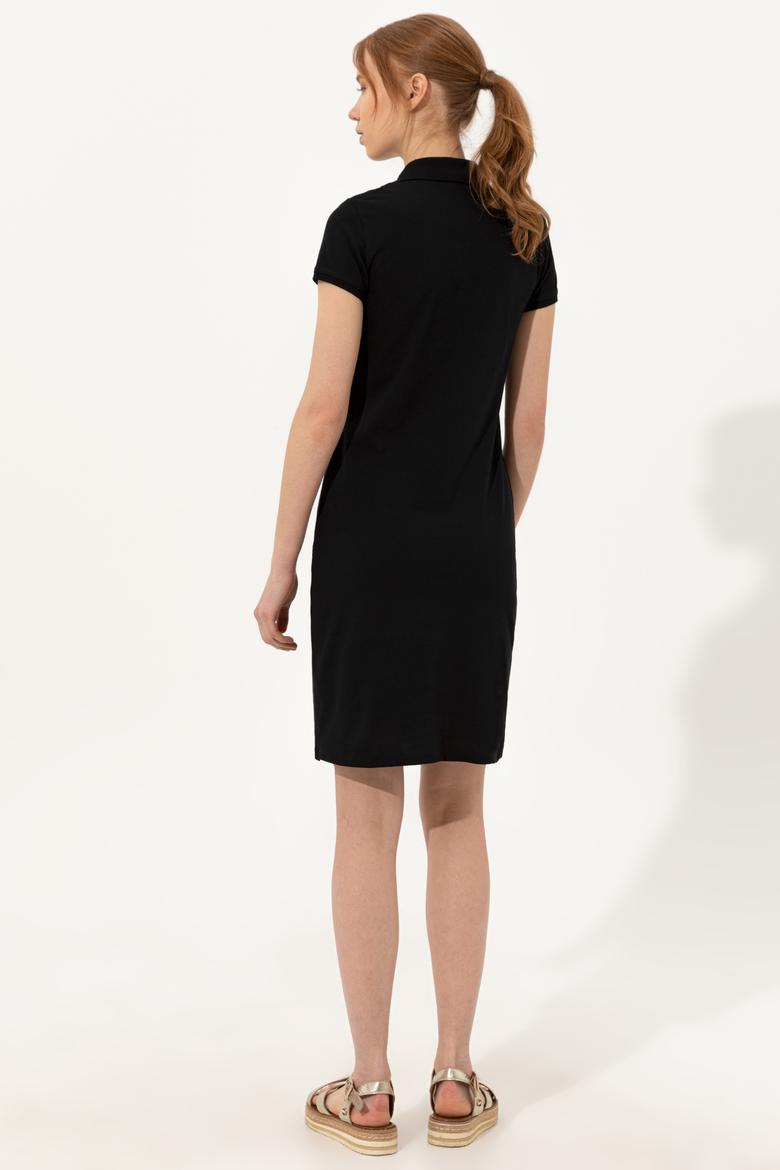 Kadın Siyah Örme Elbise - 50246277006