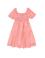 Kız Çocuk Kırmızı Dokuma Elbise