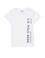 Çocuk Beyaz Bisiklet Yaka Tişört