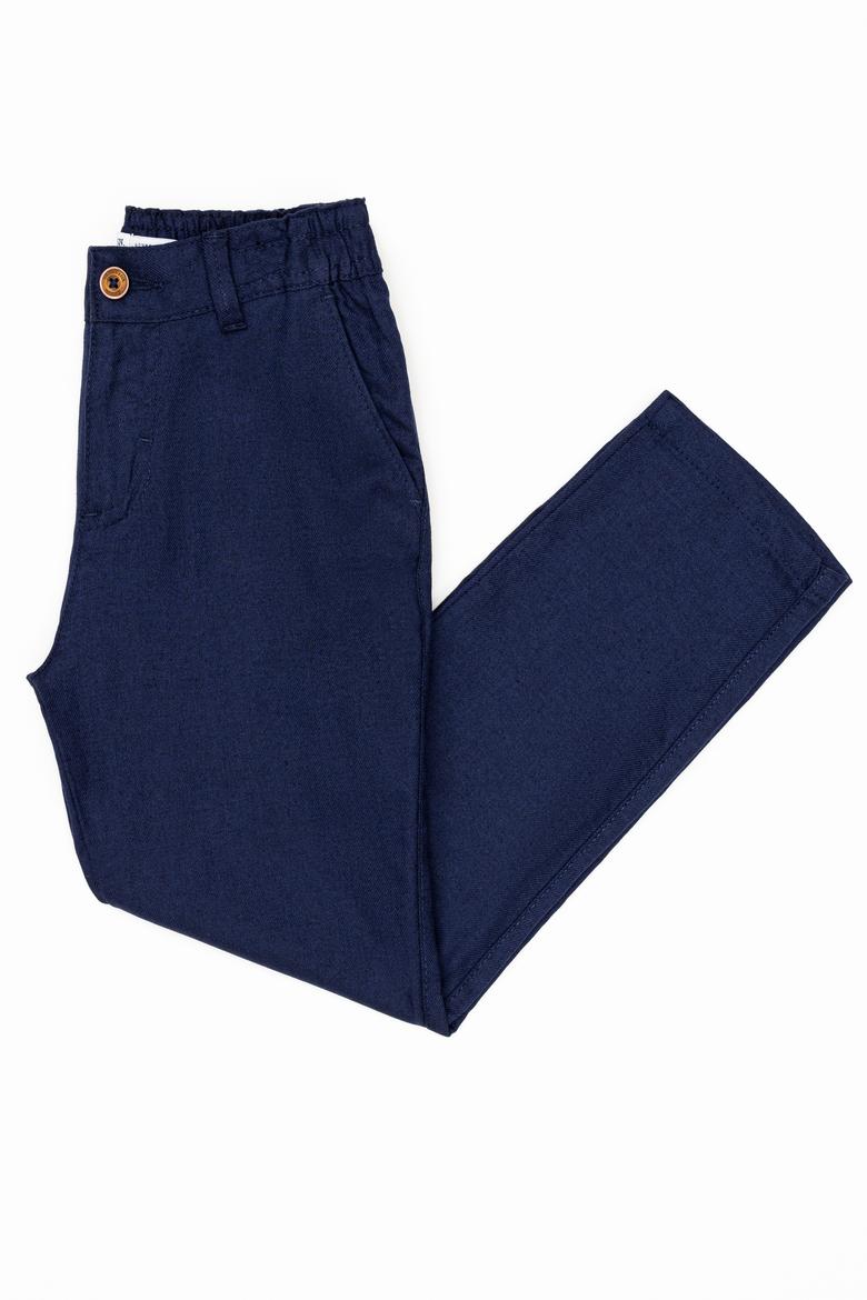 Erkek Çocuk Lacivert Kanvas Pantolon