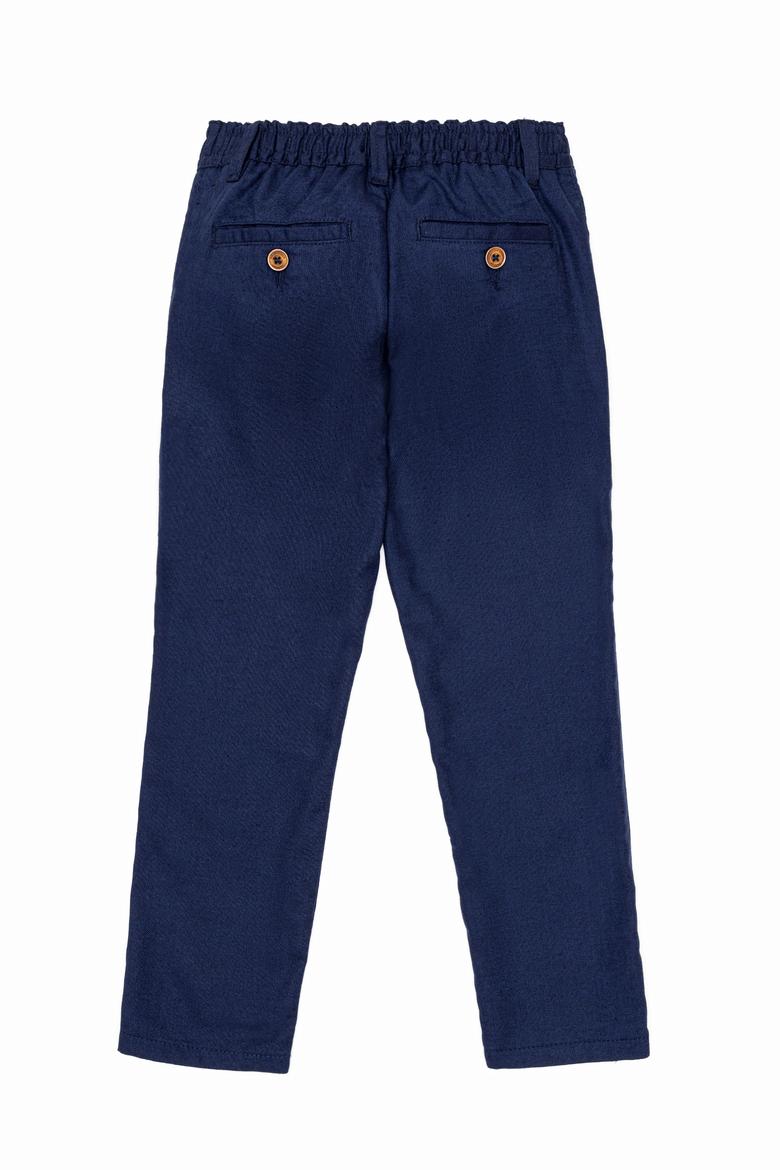 Erkek Çocuk Lacivert Kanvas Pantolon - 50246186018