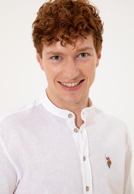 Erkek Beyaz Uzun Kollu Gömlek - 50251767001